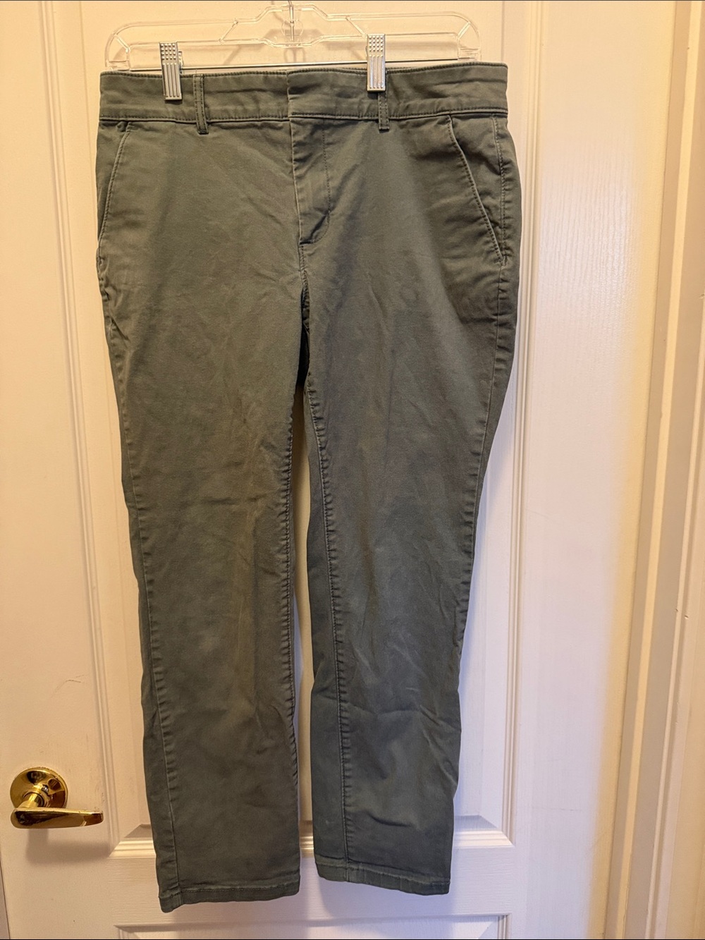 Loft Women’s Olive Green Casual pants size 8P